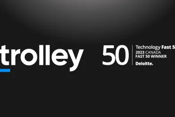 支付平台Trolley排名23德勤技术快50号(加拿大)和153技术快500号(北美)。